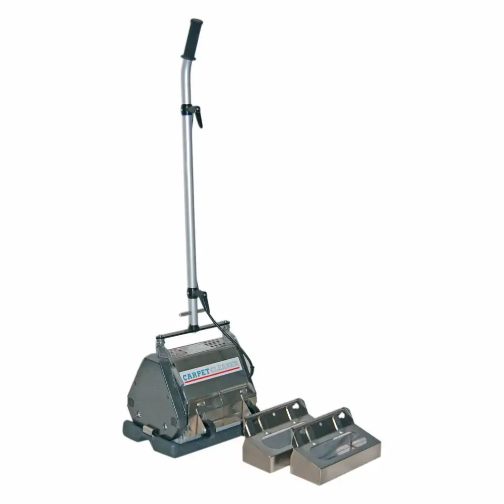 Prochem TM3 counter rotating brush machine used by Primokleen for carpet and upholstery agitation